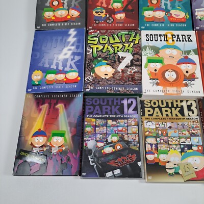 South Park Seasons 1-16 DVD Collection Lot 97368801844| eBay