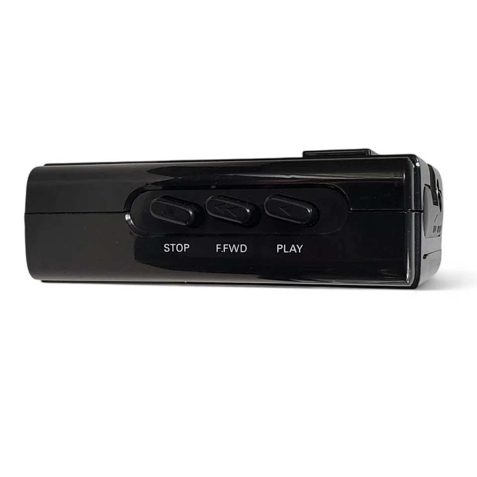 Auriculares estéreo vintage GE 3-5460BKA reproductor de casete y auriculares internos Philips Foto 3 de 4