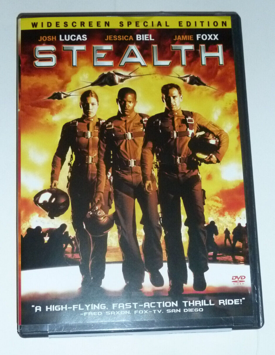 Stealth DVD 2-Disc Set military action movie spy plane Jamie Foxx