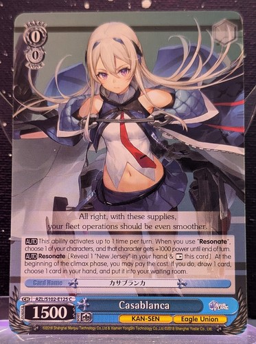 Weiss Schwarz Azur Lane English Edition Singles - BLUE || Choose your Kan-Sen! - Picture 28 of 43
