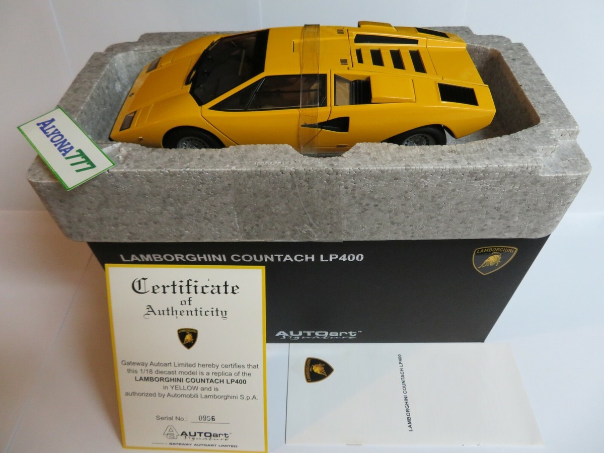 1/18 AUTOart ランボルギーニ カウンタック LP400 Amazon | AUTOart 1/18 ランボルギーニ カウンタック LP400