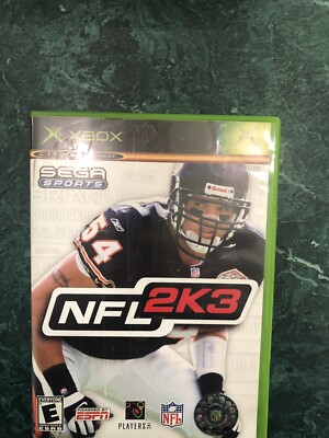 NFL 2K3 Football Xbox 10086640229|