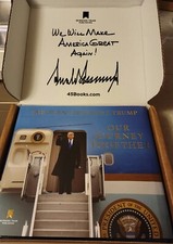 President Donald J. Trump Signed Autographed Book Our Journey Together SOLD OUT