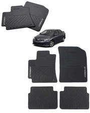 Genuine Toyota Rubber All-Weather Floor Mats for 2009-2012 Corolla-New, OEM