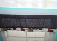 Kidsline Oxford Bear Denim & Plaid Nursery Valance Dots Kidsline Oxford Bear Denim & Plaid Nursery Valance Dots