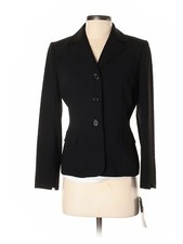 NWT Kasper Women Black Blazer 2 Petites