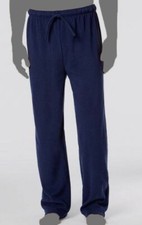30 Club Room Men's Blue Drawstring Cotton Lounge Pajama Pants Sleepwear Size L