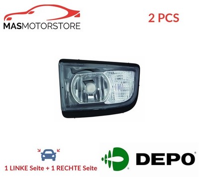 NEBELSCHEINWERFER PAAR SET DEPO 213-2023R-UE 2PCS I FÜR ISUZU D-MAX II 2.5L