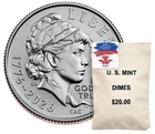 Semiquincentennial Dime 2026  Bags ~ Emerging Liberty ~ PRESALE