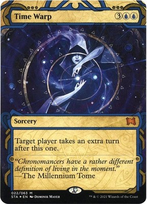 Time Warp (Foil Etched) #22 *Foil* (LP) Strixhaven: Mystical Archive (STA) MTG