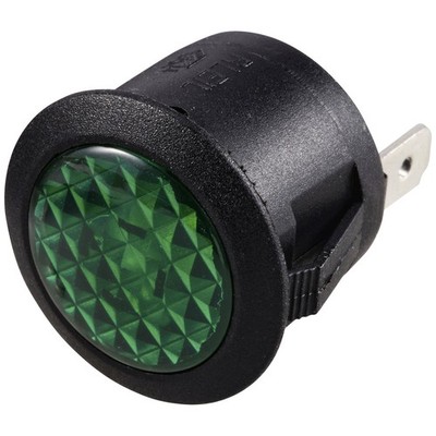 TRU COMPONENTS TC-12659384 Neon-Signalleuchte 230 V/AC 20 mm   Grün 1 St.