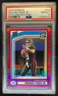 2024 Donruss Michael Penix Jr. Optic Rated Rookie Preview Pink RC #308 PSA 10