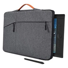 Waterproof Drawing Tablet Sleeve Case Compatible with Huion KAMVAS Space Grey