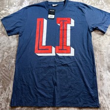Where I'm From T-Shirt Mens Large Navy New LI Area Code Graphic Tee USA Made