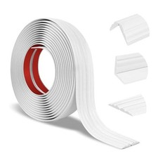 Wall Corner Protector Peel and Stick Corner Trim Molding 1.6 In x 10 Ft White