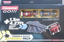 Carrera GO  Track Extension Pack - F1 Racer, 1,3 meter, 4 rechte secties en tu