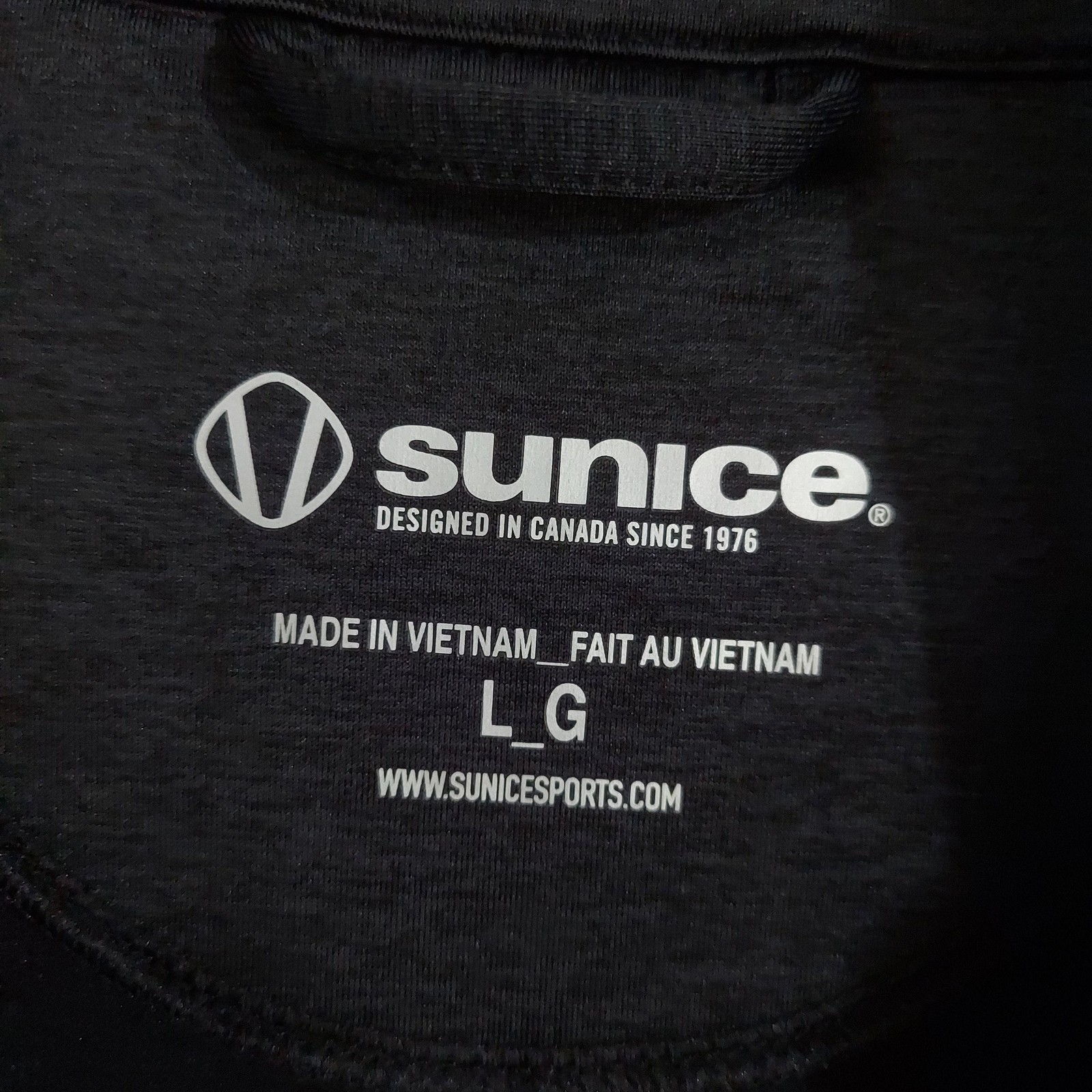 Sunice Jacket Mens Large Black Softshell Full Zip… - image 3