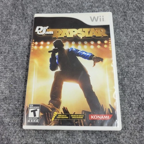Nintendo Wii Game - Def Jam RapStar - W/CASE/MANUAL