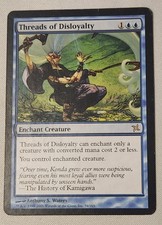 MTG Magic [x1] Threads of Disloyalty [x1] Betrayers of Kamigawa LP/M