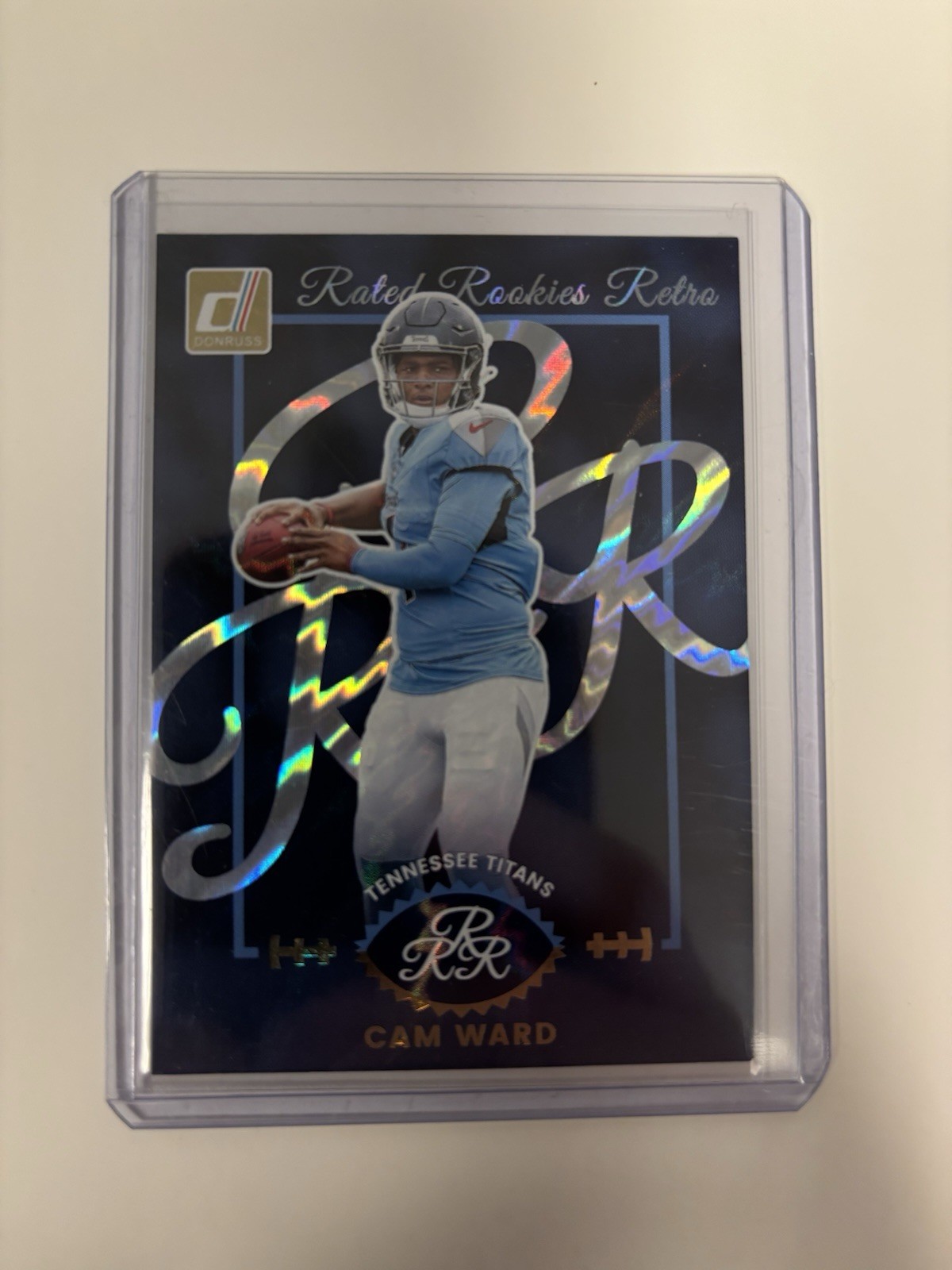 Cam Ward Rated Rookies Retro-2025 Panini Donruss #2 Tennessee Titans NFL RC