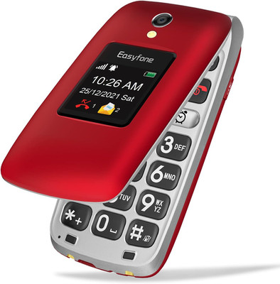 Prime-A1 Pro Unlocked 4G Flip Cell Phone for Seniors | Easy-To-Use | Big Buttons
