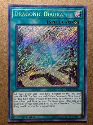 Dragonic Diagram BLRR-EN096 Battles of Legend Yugioh 1st Edition