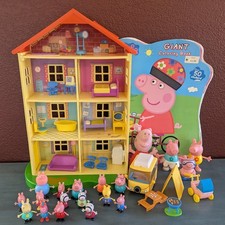 Peppa Pig Lights and Sounds Family Home Playset Car Figures Tent Camping  More