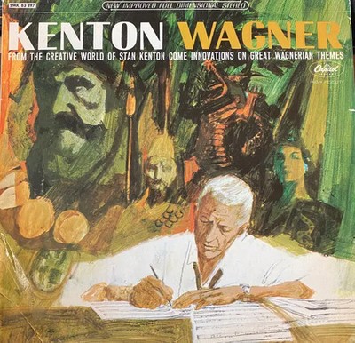 LP Stan Kenton , Richard Wagner Kenton / Wagner GATEFOLD NEAR MINT Capitol