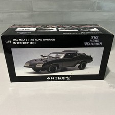 1/18 AUTOart Mad Max 2 Road Warrior Interceptor Complete w/ Dog Spare Tire RARE