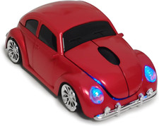 Wireless Car Mouse, Funny Car Shaped Mouse 2.4Ghz Optical Wireless Mice for Comp
