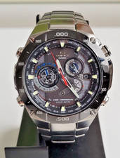 Casio Edifice EQW-M1100 Tough Solar Multiband Chronograph Sport Watch Steel