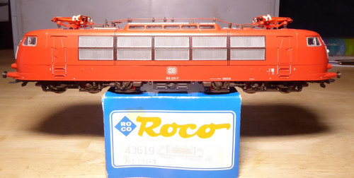 Locomotora eléctrica de marcha rápida Roco 43619 H0 BR 103 231-7 rojo oriental DB época 4/5 luces | Zustand: Gebraucht