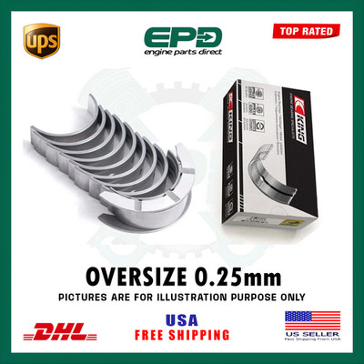 CRANKSHAFT MAIN BEARINGS 0.25mm SET FOR BMW N47 MINI N47D20 2.0 DIESEL ENGINE