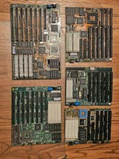 Rare Vintage Retro Gaming Motherboard Lot - 286 386 486 ISA VLB - Tech Special