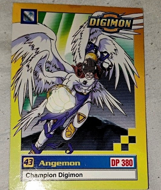 Upper Deck Digimon #43 Angemon Champion DP380
