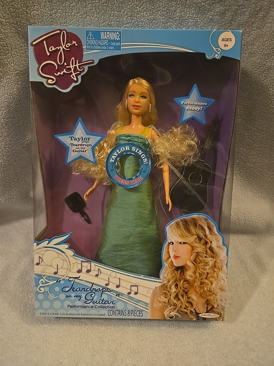 teardrops on my guitar green dress Taylor Swift “Teardrops Guitar” Performance Collection Barbie Doll STUDY IN CONTRAST NEW HEROS