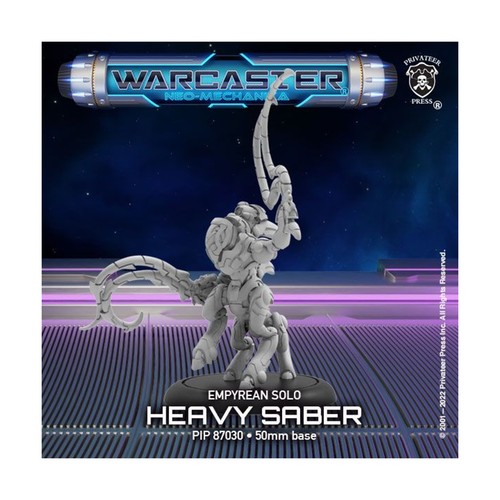 Privateer Press Warcaster Empyreans 35mm Heavy Saber VG+/NM