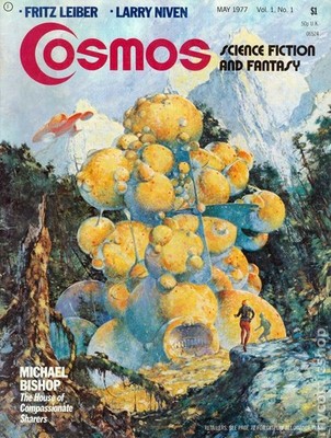 Cosmos Science Fiction and Fantasy Magazine #1 FN 6.0 1977 Stock Image