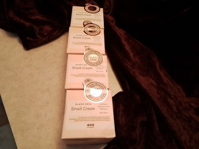 Korean Dearboo Glass Skin Snail Cream(4) Jars 80mg K Beauty Luminous Skin