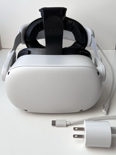Meta Quest 2 128GB VR Headset with/Kiwi Battery Strap & New Face Pad Tested - Bild 9 von 20