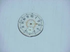 Vintage Elgin Mens Fancy Dial Pocket Watch Movement That Needs Repair