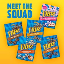 Flipz Milk Chocolate Coated Pretzel Snacks £1.49 PMP 80g