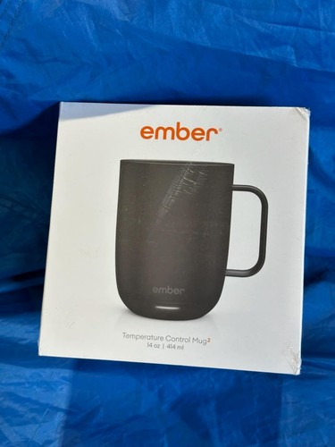 Ember 14 oz Ceramic Temperature Controlled Smart Mug - Black (CM191400US)