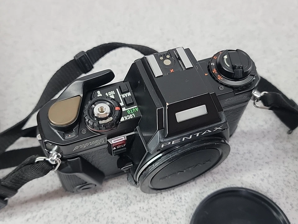 Pentax Program A 35mm SLR Camera & 2 Lenses KA Mount UNTESTED - Image 3 of 4