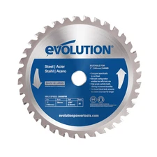 Evolution 180BLADEST Steel & Ferrous Metal Saw Blade, 7 Inch x 36-Tooth