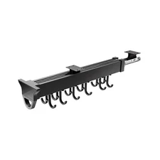 Pull Out Broom Holder, Multifunctional Slide Broom And Mop Organizer/storage,...