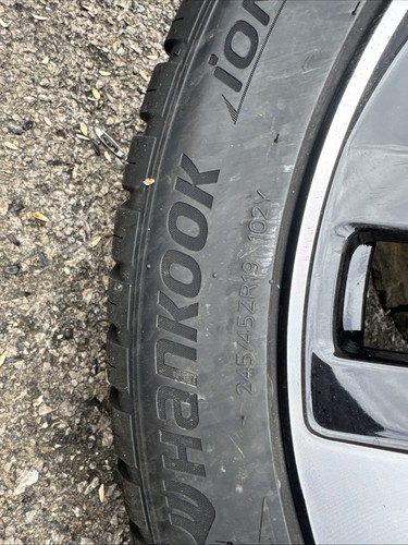 Polestar 2 20-24 Front X1 Alloy Wheel And Hankook Tyree Genuine Oem 245/45ZR19” - Picture 5 of 23