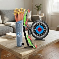 Bow and Arrow Set for Kids - Archery Toy Set - LED Light Up with Suction Cup ...