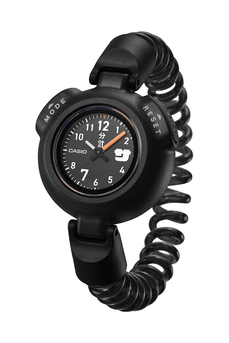 Casio Sauna Ikitai SAN-100H-7BJR Dedicated Watch White Orange