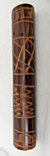 Cancun Natural Wood Hand Carved Bamboo Rain Stick Percussion Musical Instrument